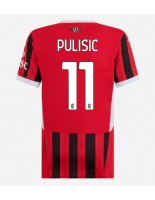 AC Milan Christian Pulisic #11 Hjemmedrakt Dame 2024-25 Korte ermer